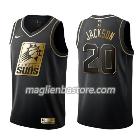 Maglia NBA Phoenix Suns Josh Jackson 20 Nike Nero Golden Edition Swingman - Uomo
